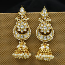 Jhumki Kundan Earring 10409-28