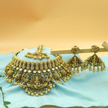 Choker Temple Necklace Set 10924-83