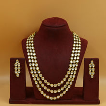 Round Neck Kundan Necklace Set 6371-28