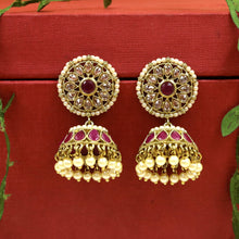 Ruby Antique Earrings 13245-0123