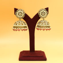Red Gold Look Earring 10066-5479