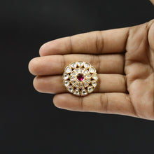 Tops/Studs Kundan Earring 10089-4