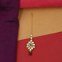 Kundan Maang Tikka 12446-28