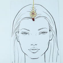 Kundan Maang Tikka 12446-28