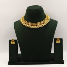 Gold Temple Necklace Set 15410-2557