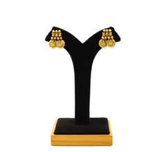 Gold Temple Necklace Set 15410-2557