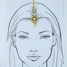 Kundan Maang Tikka 12456-28