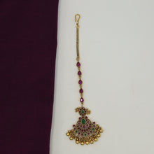 Antique Gold Maang Tikka 15666-28