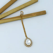 Sabyasachi Inspired Moissanite Kundan Maang Tikka 16829-87