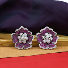 Tops/Studs Zircon/AD Earring 12569-28