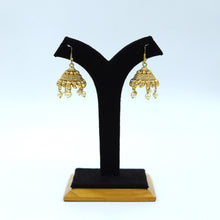 Jhumki Gold Look Earring 9554-100