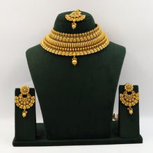 Choker Antique Necklace Set 12088-28