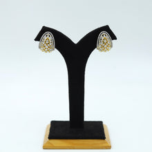 Gold Zircon/AD Earring 14124-1215