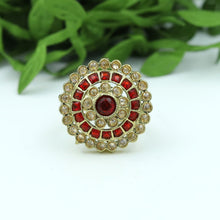 Antique Gold Finish Ring 4001-28