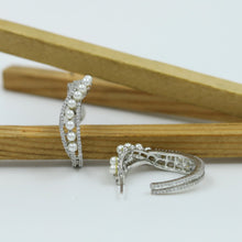 Bali Zircon/AD Earring 12574-28