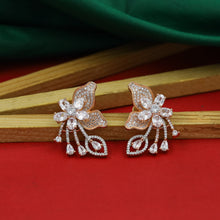 Rose Gold Zircon/AD Earring