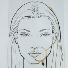 Gold Look Nath 3745-28