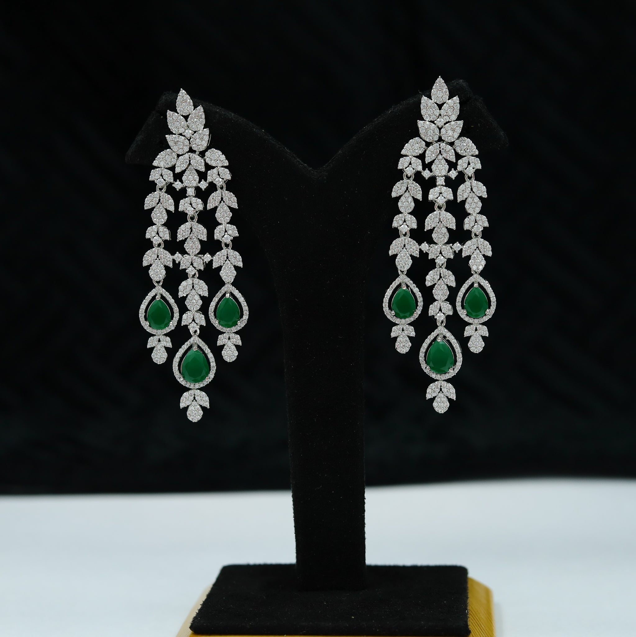 Danglers Zircon/AD Earring 11977-69