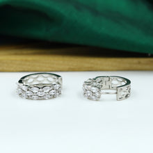 Silver Zircon/AD Earring 18340-5522