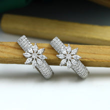 Silver Zircon/AD Earring