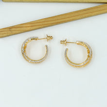 Bali Zircon/AD Earring 15277-69