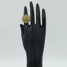 Antique Gold Finish Ring 4001-28