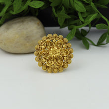 Gold Look Ring 7259-33