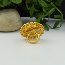 Gold Look Ring 7259-33