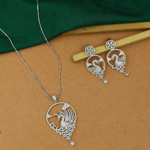 Medium Zircon/AD Pendant Set 7370-34