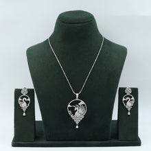 Medium Zircon/AD Pendant Set 7370-34