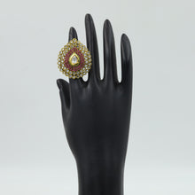 Gold Look Ring 4437-21