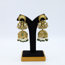 Heavy Gold Look Pendant Set 4504-82