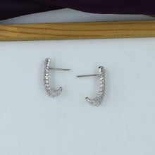 Silver Zircon/AD Earring 9200-3820