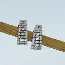 Silver Zircon/AD Earring 9200-3820