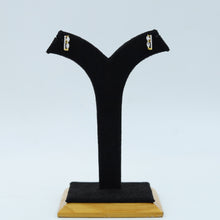 Gold Zircon/AD Earring 11600-7713