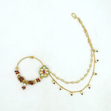 Traditional Kundan Ruby Nath