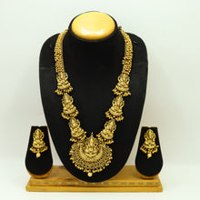Gold Temple Necklace Set 15636-2783
