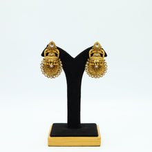 Gold  Look Long Necklace Set 10744-6442