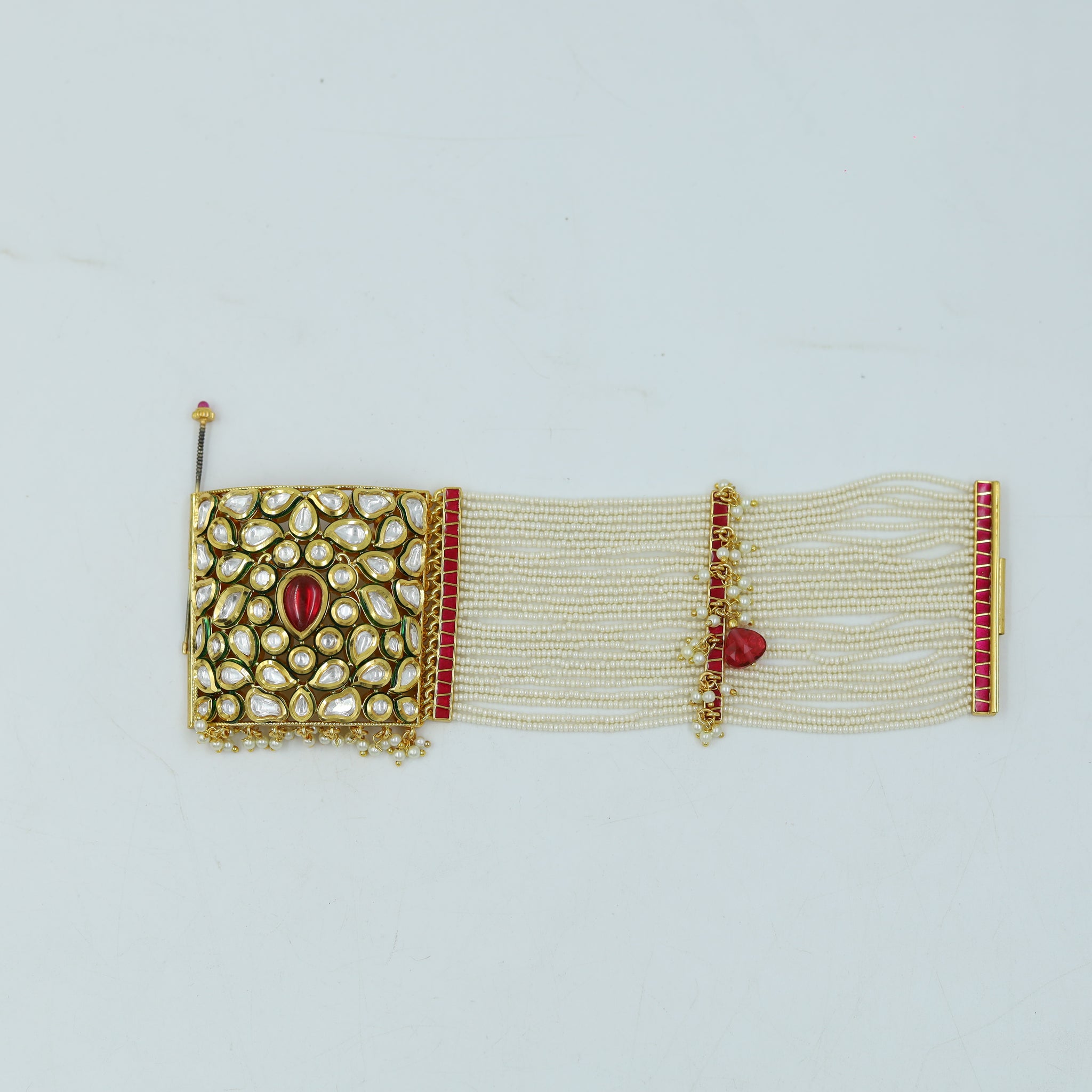 Kundan Bracelet 12514-28