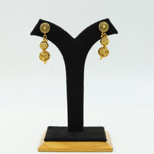 Gold Pearl Necklace Set 16686-3833