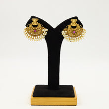 Ruby Temple Necklace Set 12126-8402