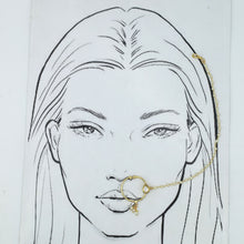 Paan Shape Kundan Stone Nath 10323-28