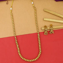 Long Neck Pearl Necklace Set 12905-31