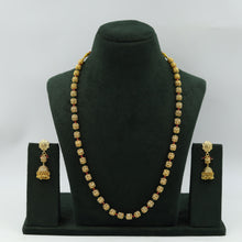 Gold Plated Beads Mala Set 16339-21