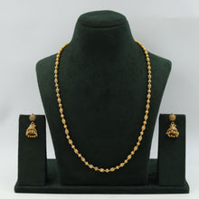 Long Neck Pearl Necklace Set 12898-31