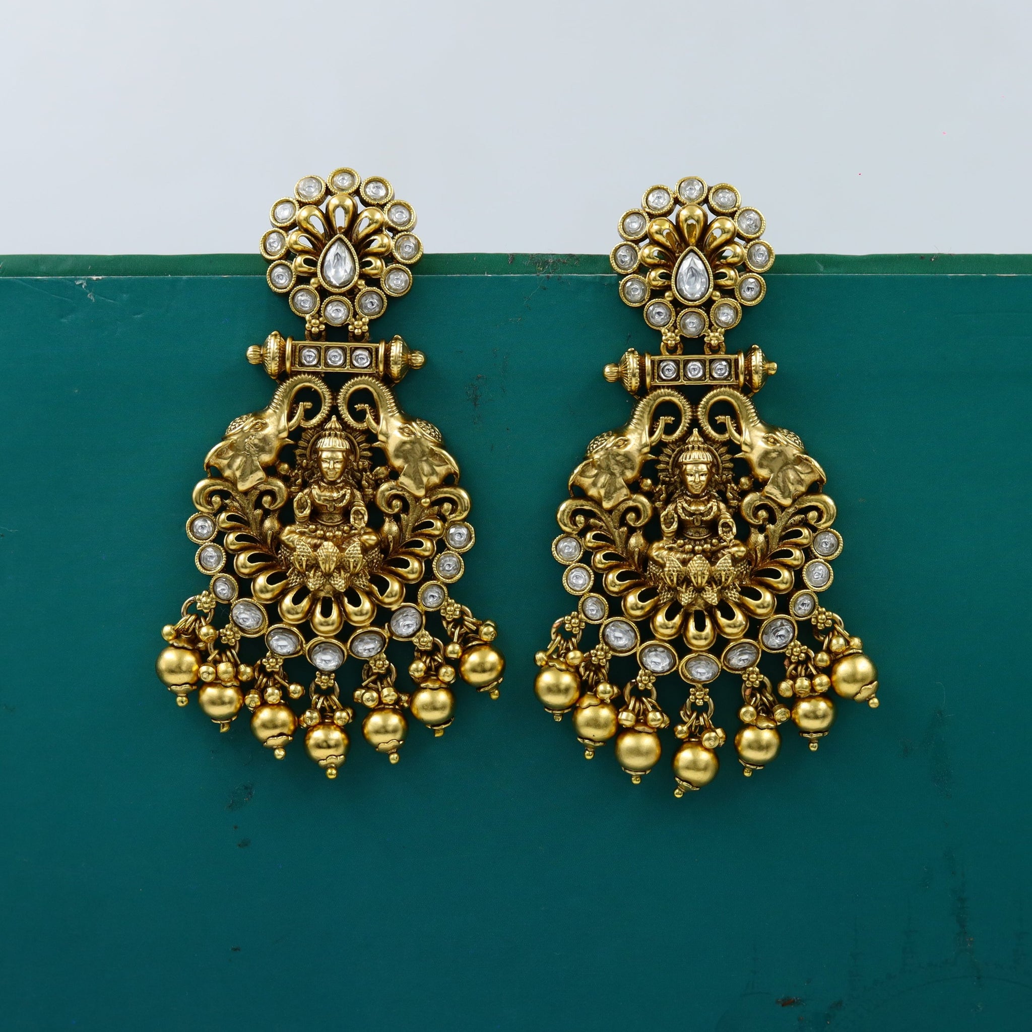 Danglers Temple Earring 6595-28