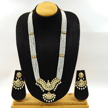 Long Neck Jadau Necklace Set 5992-65