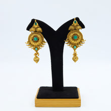 Green Gold Look Earring 8264-2128