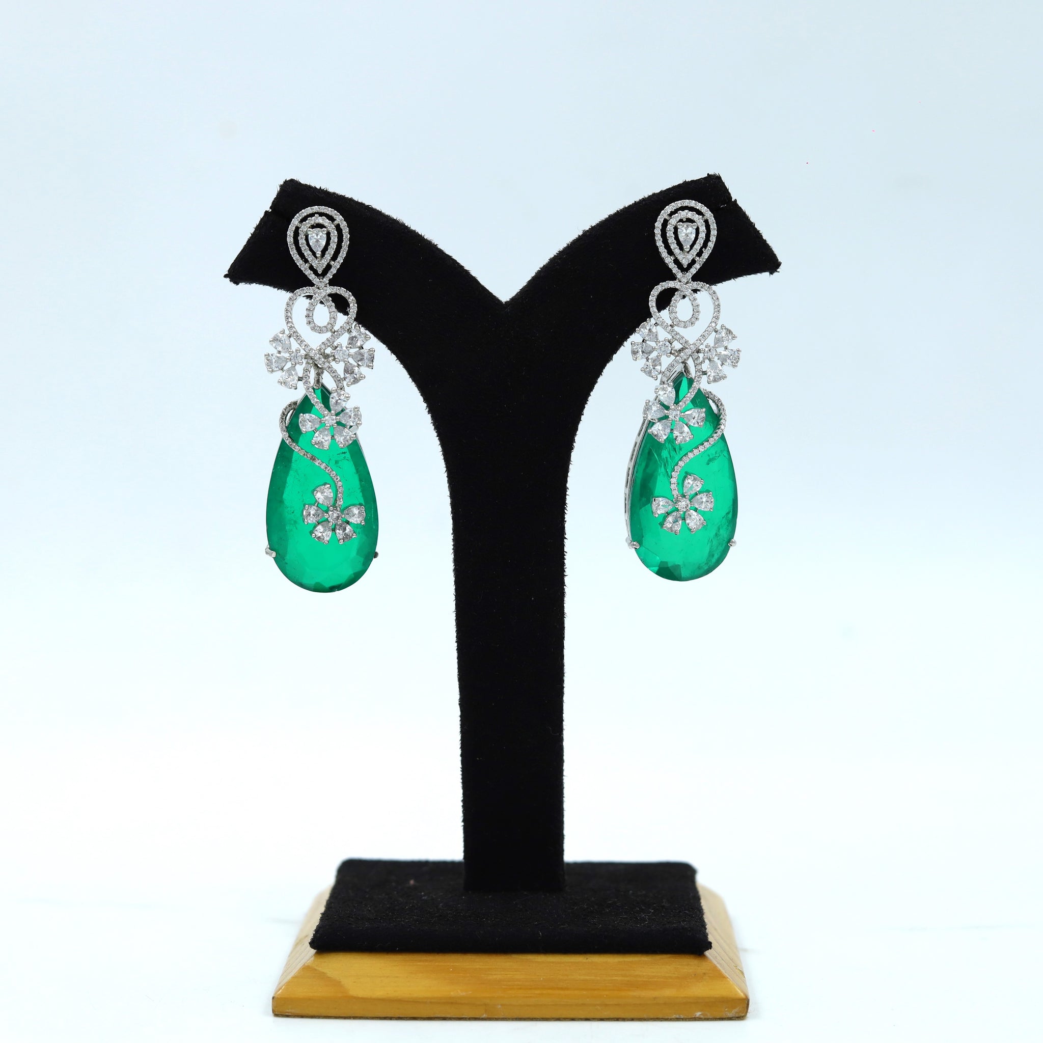 Danglers Zircon/AD Earring 15379-69