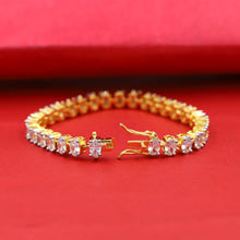 Zircon/AD Tennis Bracelet 16928-08